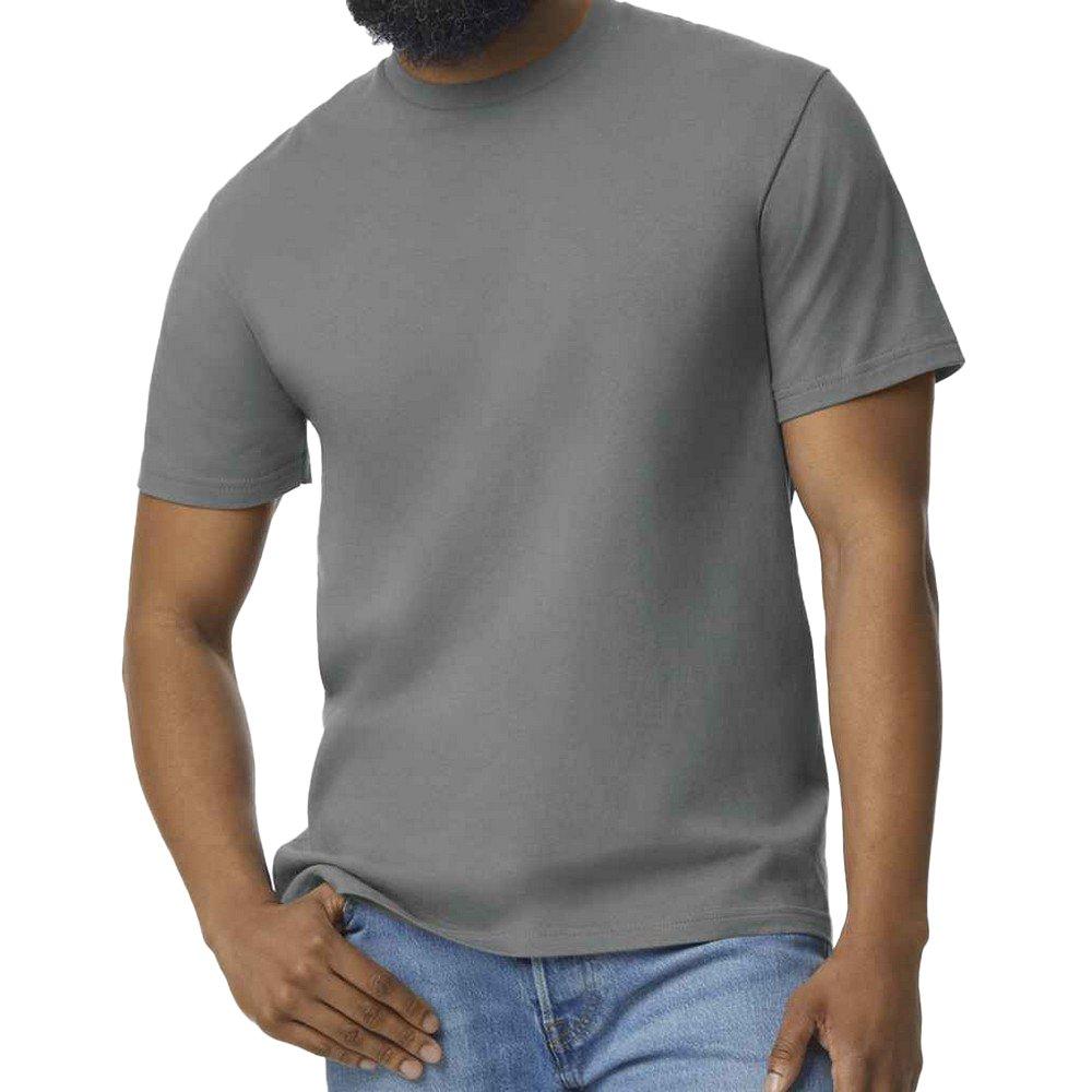 Image of Tshirt Weiche Haptik Herren Taubengrau S