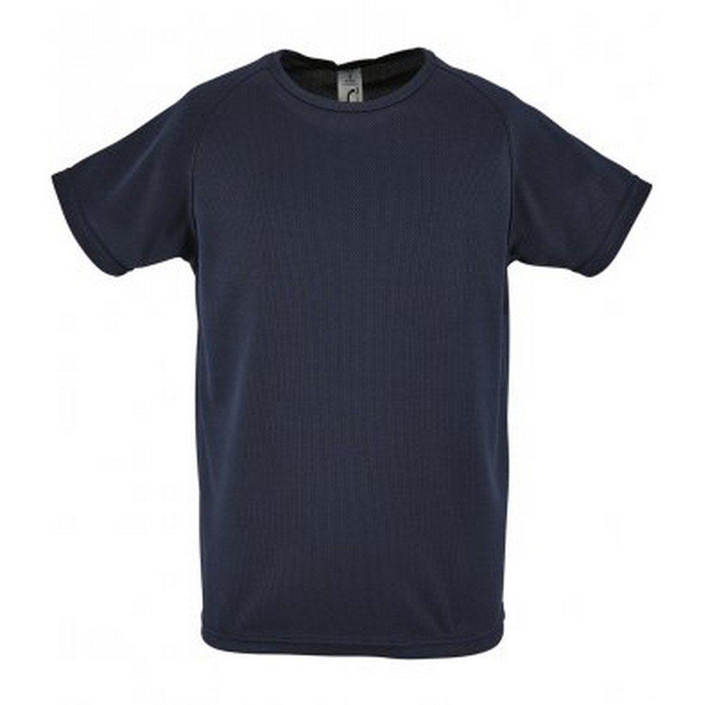 Image of Tshirt Sporty, Kurzarm Jungen Marine 116