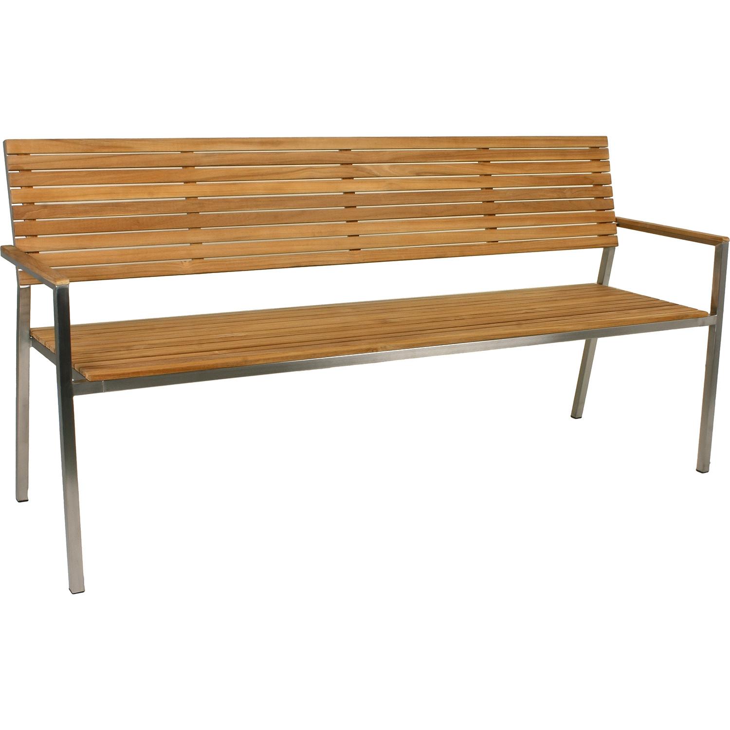 Image of Gartenbank Denver Teak natur 180 Gartenbank Denver Teak natur 180