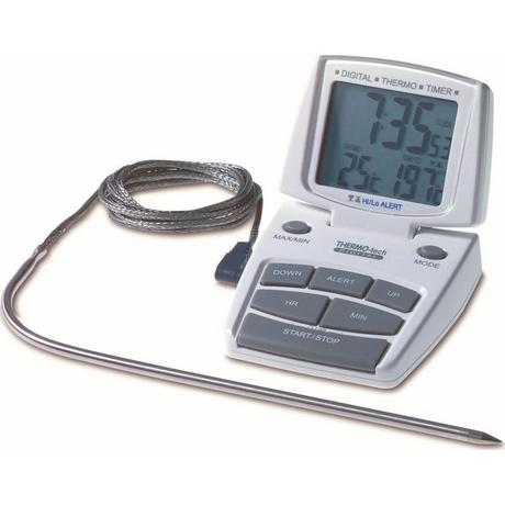 TFA Elektronischer Küchen-Thermo-Timer 14.1500  