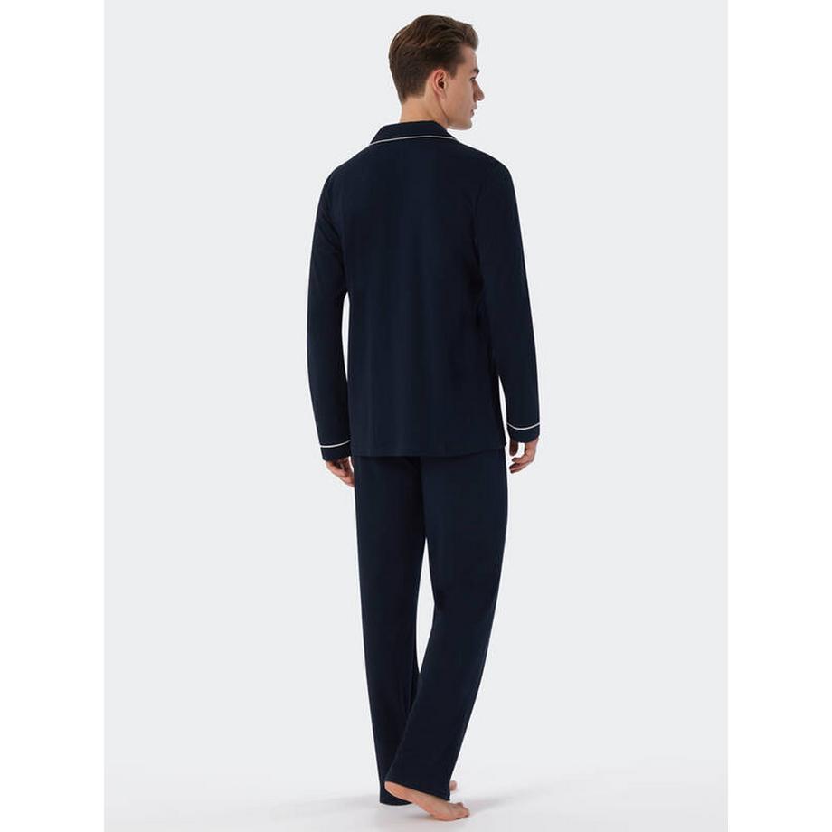 Schiesser Ensemble Pyjama Homme Manches Longues  