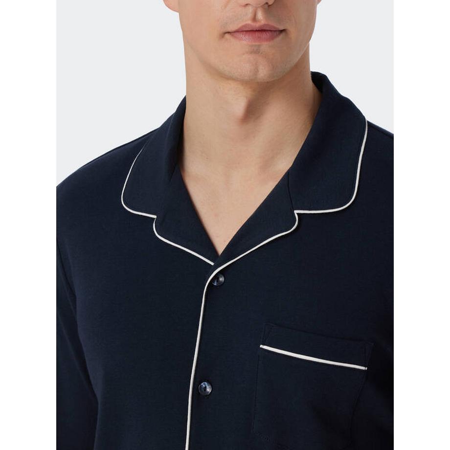 Schiesser Ensemble Pyjama Homme Manches Longues  