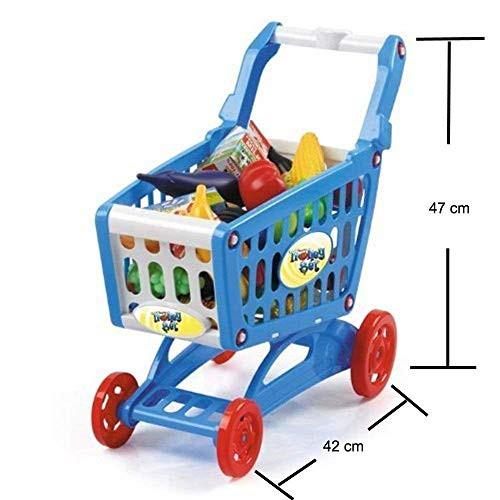 Activity-board  Coffret de jeu pour enfants, rempli de plus de 50 jouets alimentaires en plastique 