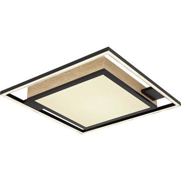 Plafonnier Jorry métal noir mat LED