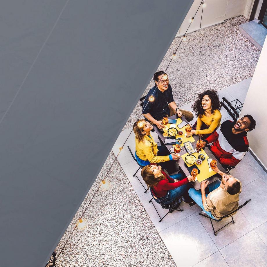 Northix Rechteckiges UV-Sonnensegel  