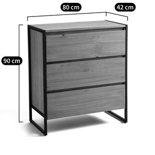 La Redoute Intérieurs Commode 3 tiroirs  