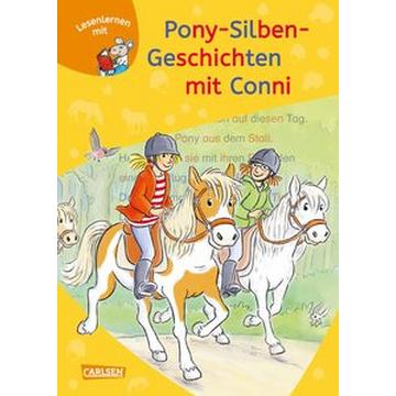 LESEMAUS zum Lesenlernen Sammelbände: Pony-Silben-Geschichten mit Conni