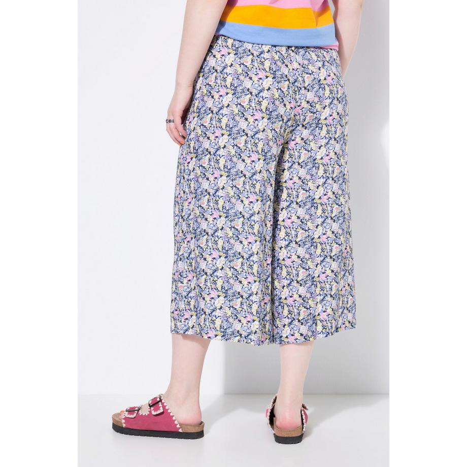 Studio Untold Culottes taglio della gamba ampio stampa allover cintura elastica  