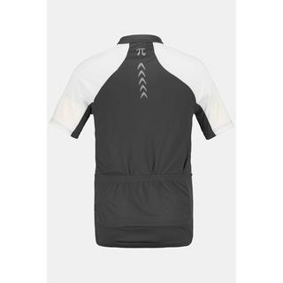 JP1880  Giacca in tricot per ciclismo con mezze maniche e collo alto 