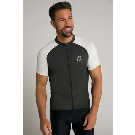 JP1880  Giacca in tricot per ciclismo con mezze maniche e collo alto 