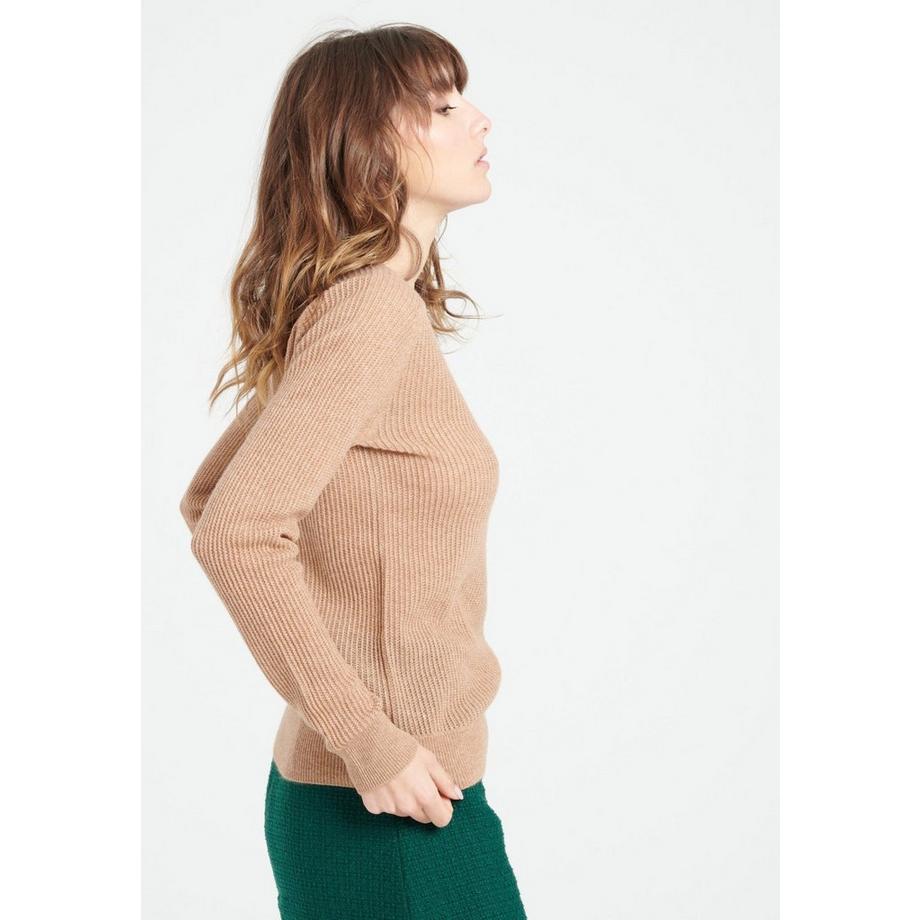Studio Cashmere8 LILLY 23 Pointelle Pull Col Rond  