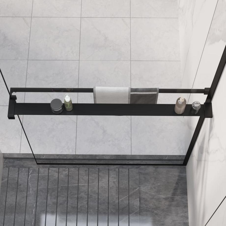 VidaXL Étagère de douche aluminium  