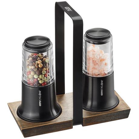 GEFU Salz- und Pfeffermühlen-Set X-PLOSION, schwarz  