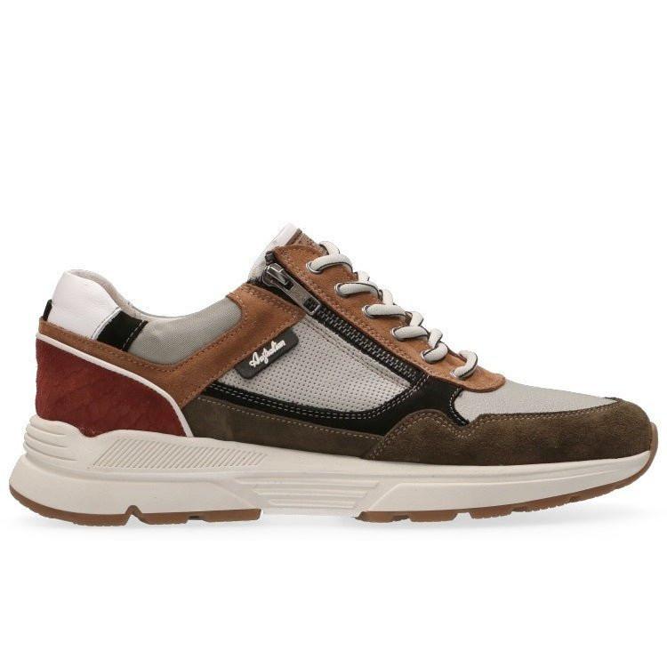 Image of Connery - Leder Sneaker Herren Braun 40