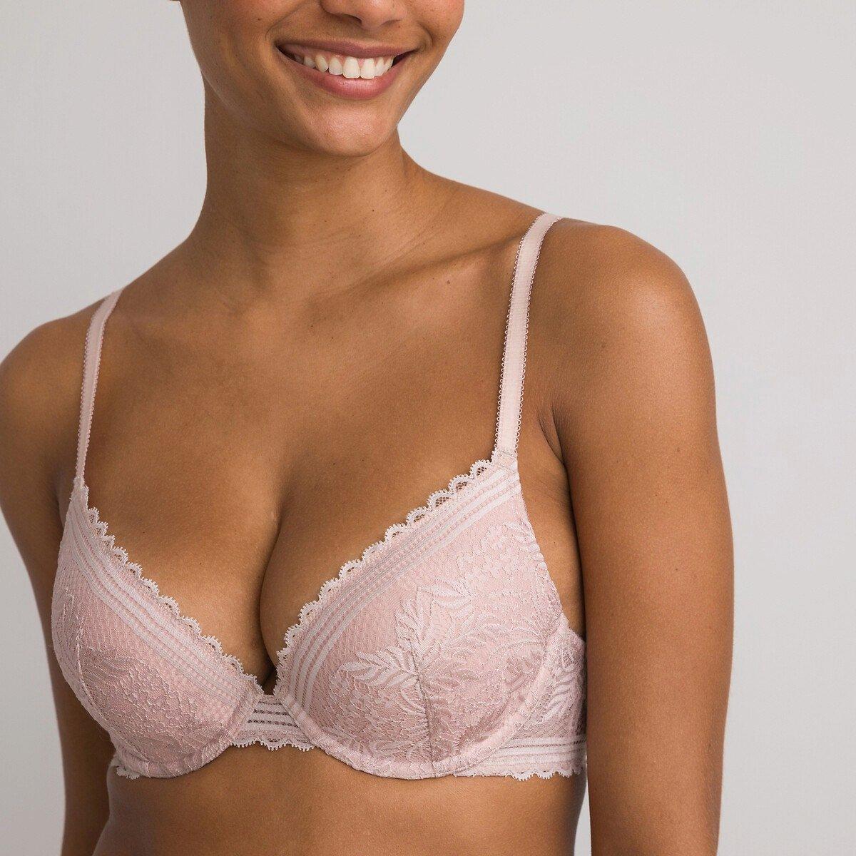 Image of Push-up-bh Signature Jeanne Aus Spitze Damen Pink B/65