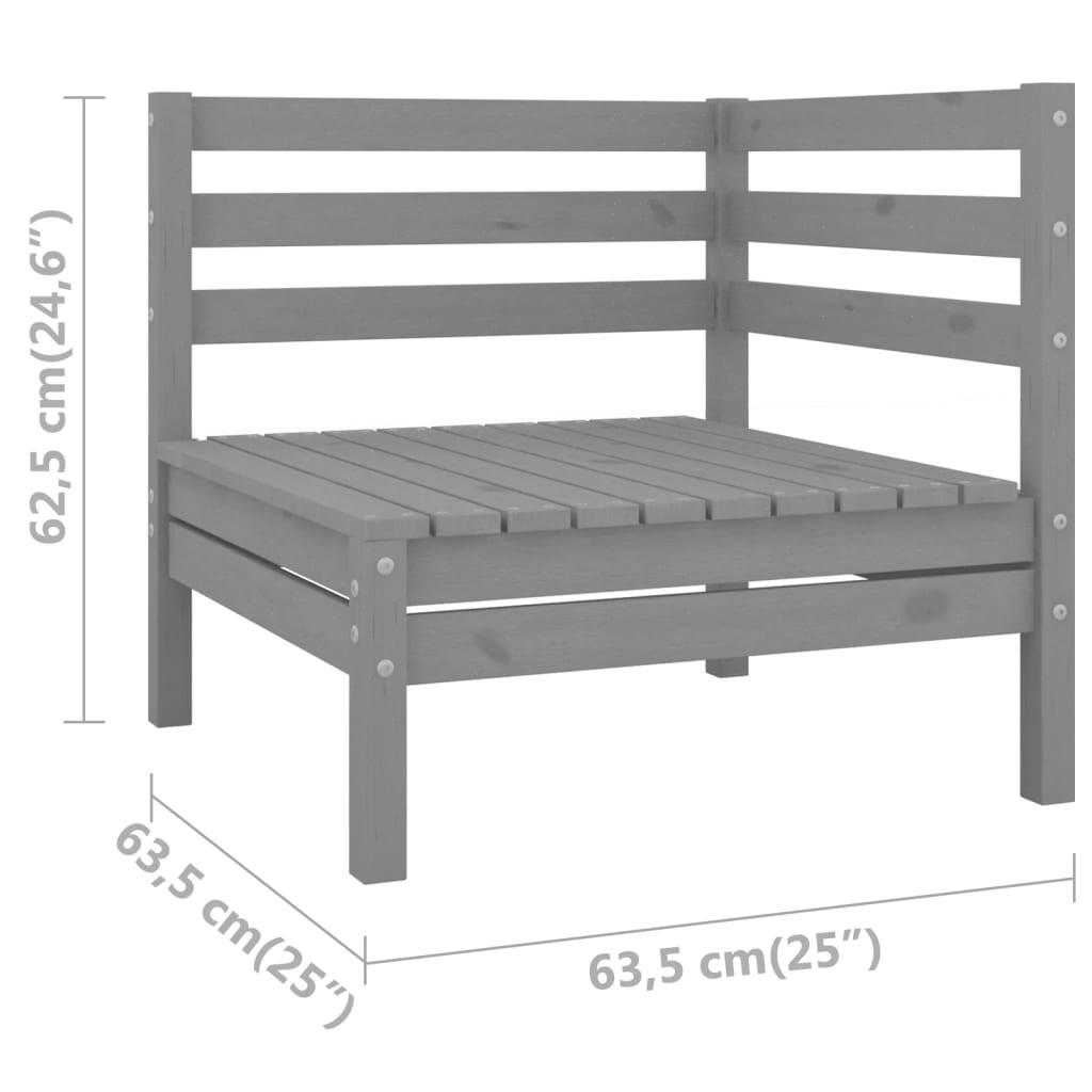 VidaXL Ecksofa kiefernholz  