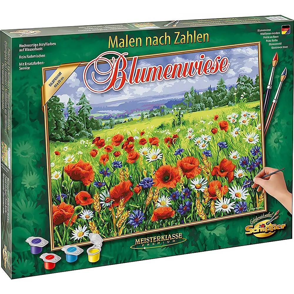 Image of Malen nach Zahlen - Blumenwiese Multicolor