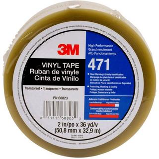 3M  471F  Nastro adesivo in PVC Trasparente (L x L) 33 m x 50 mm 