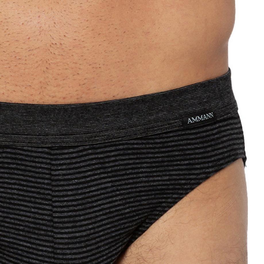 Ammann Confezione da 3 Slip Mini a Costine Fini  