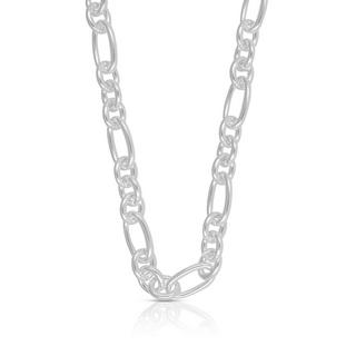 MUAU Schmuck  Collier Fantasie Silber 925, 7.5mm, 45cm 