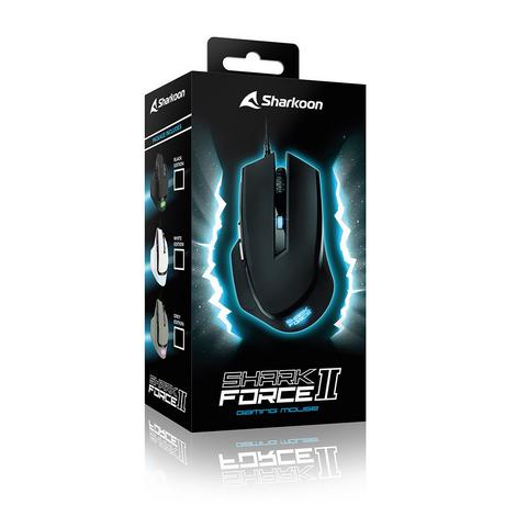 Sharkoon  SHARK Force II souris Droitier USB Type-A Optique 4200 DPI 