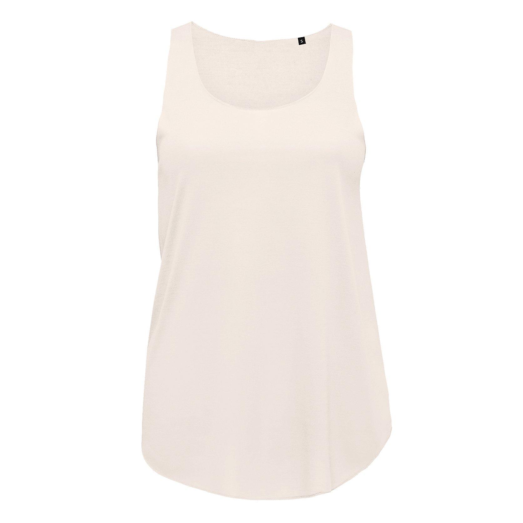 Image of Tanktop Jade Ärmellos Unisex Weiss Bunt XS/S