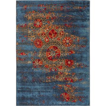 Tapis d'extérieur & intérieur Artis Multicouleur/Bleu