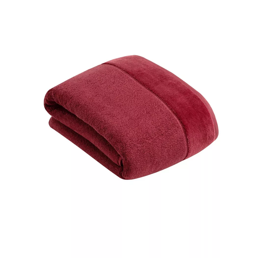 Vossen Badetuch "Pure" Baumwolle & VEGAN, mit eleganter Veloursbordüre