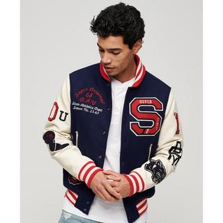 Superdry Giacca College Varsity con patch  
