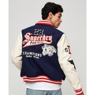 Superdry Giacca College Varsity con patch  