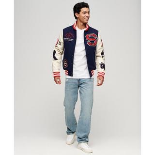 Superdry Giacca College Varsity con patch  
