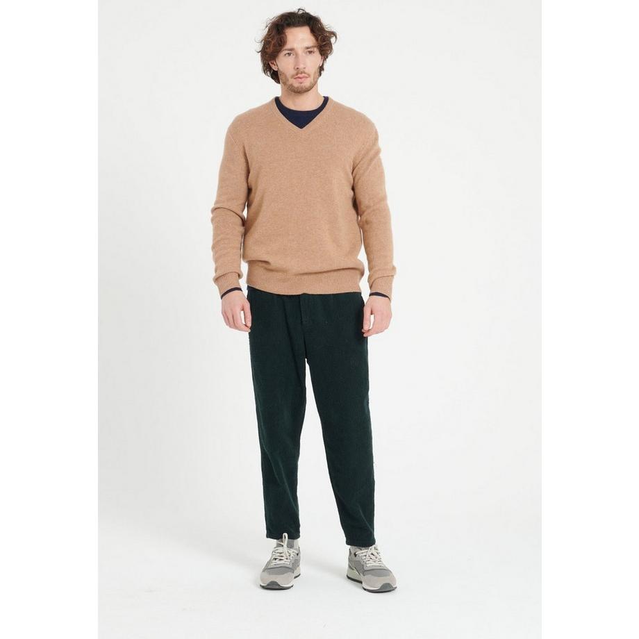 Studio Cashmere8 LUKE 13 Pull Col V 4 Fils  