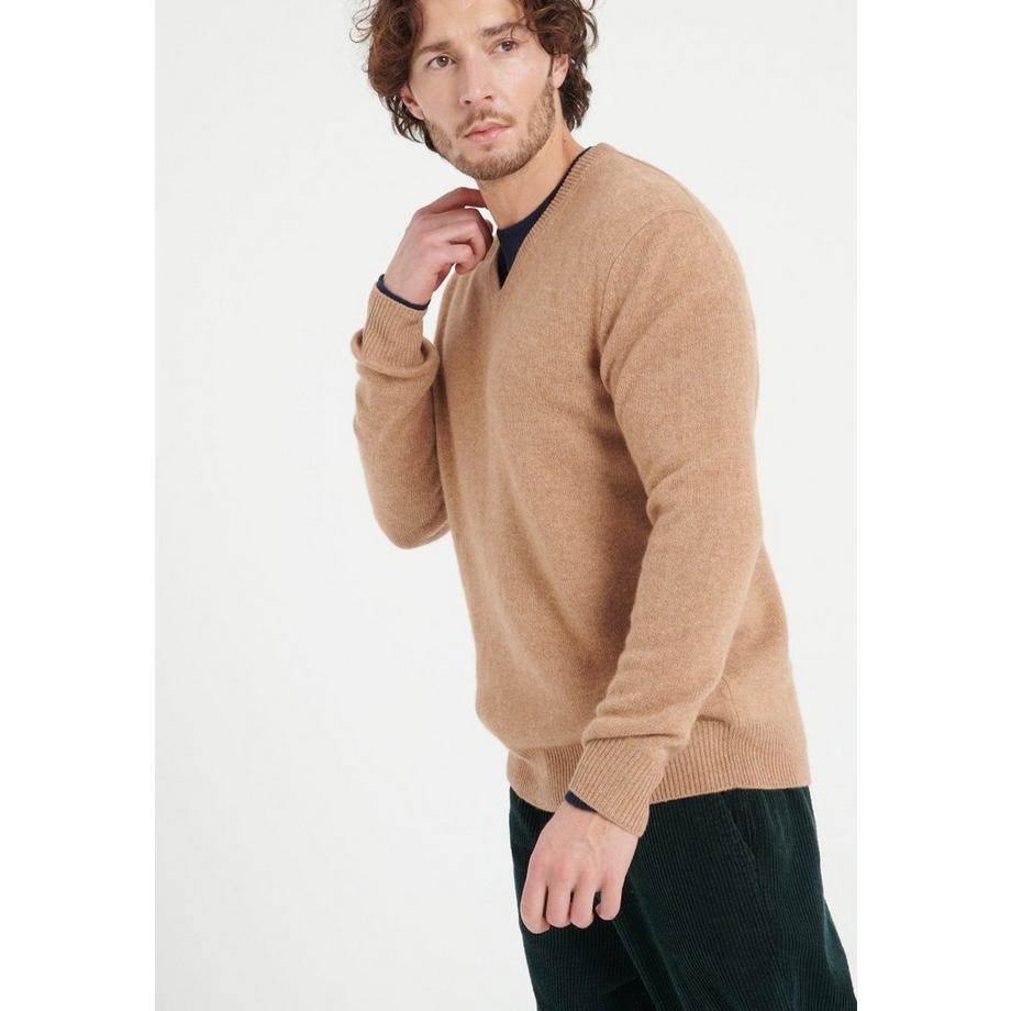 Studio Cashmere8 LUKE 13 Pull Col V 4 Fils  