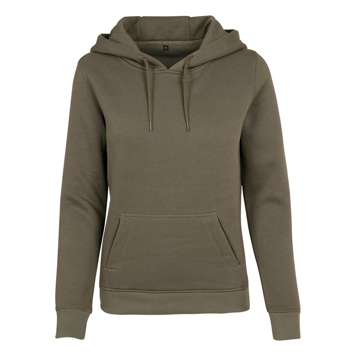 Image of Kapuzenpullover Damen Olivegrün XL