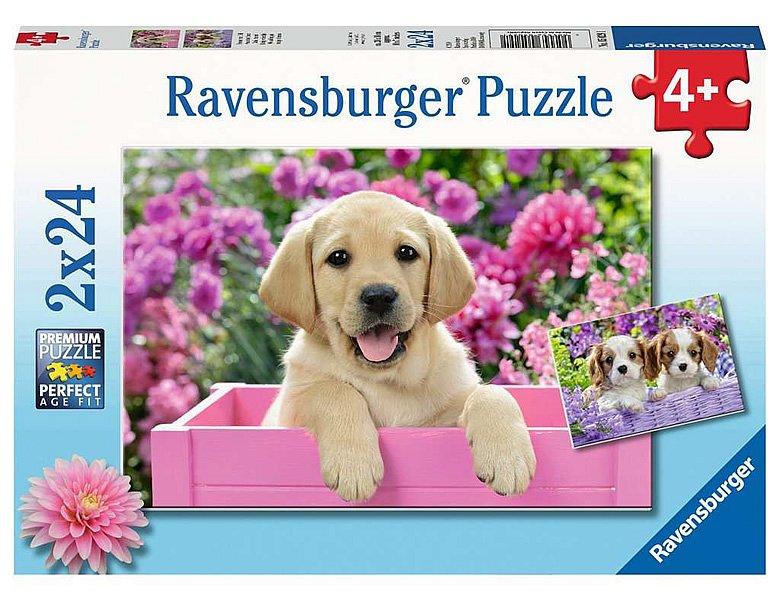 Ravensburger  Puzzle Freunde mit Fell (2x24) 