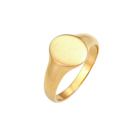 Kuzzoi  Ring Basic Cool Siegelring  Matt 