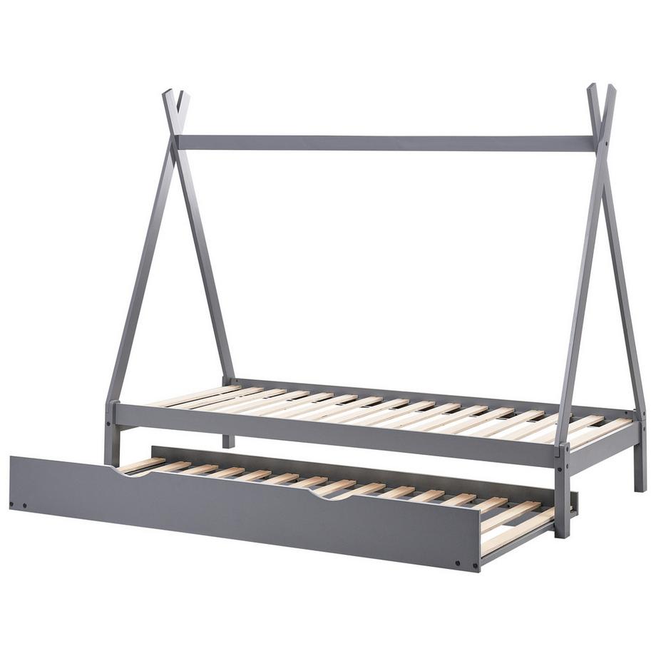 Beliani Lit gigogne enfant en Bois de pin  TALMONTIERS  