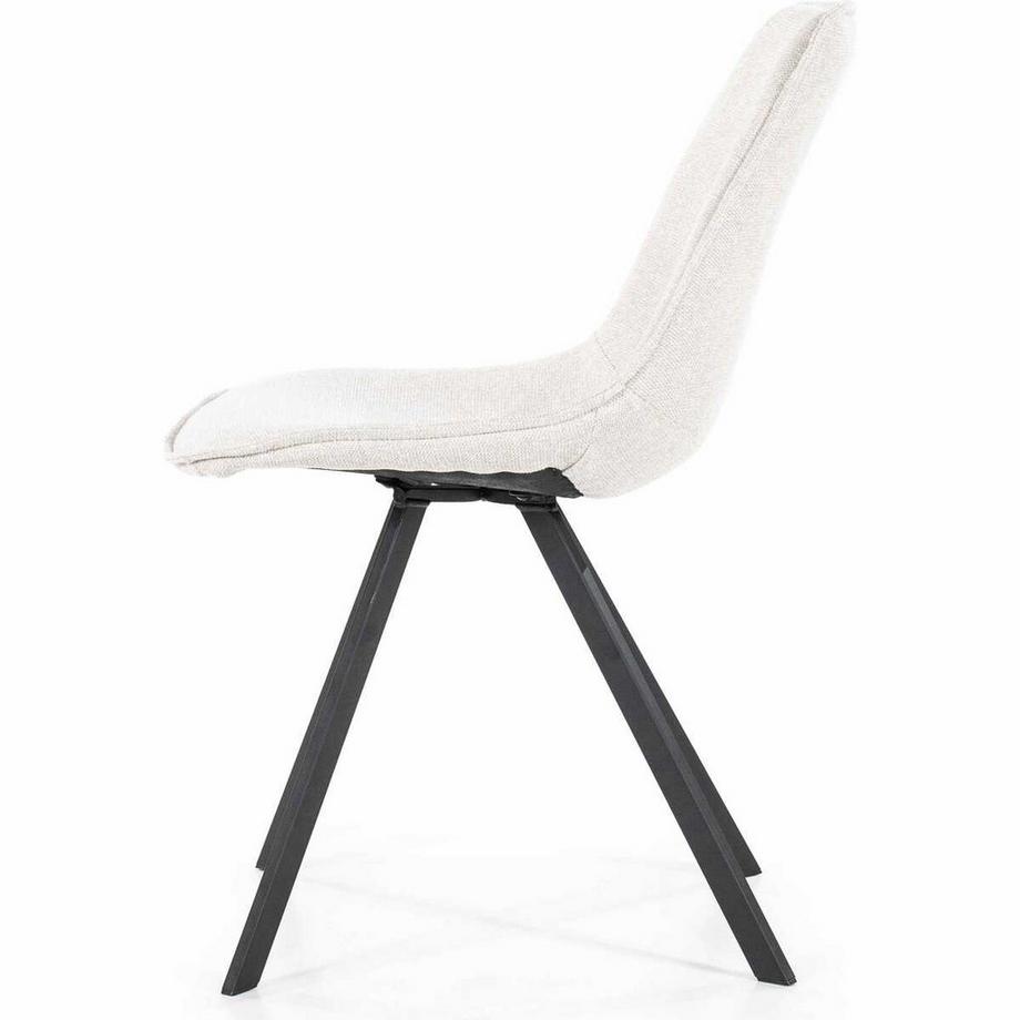 mutoni Chaise de salle à manger Boy beige  