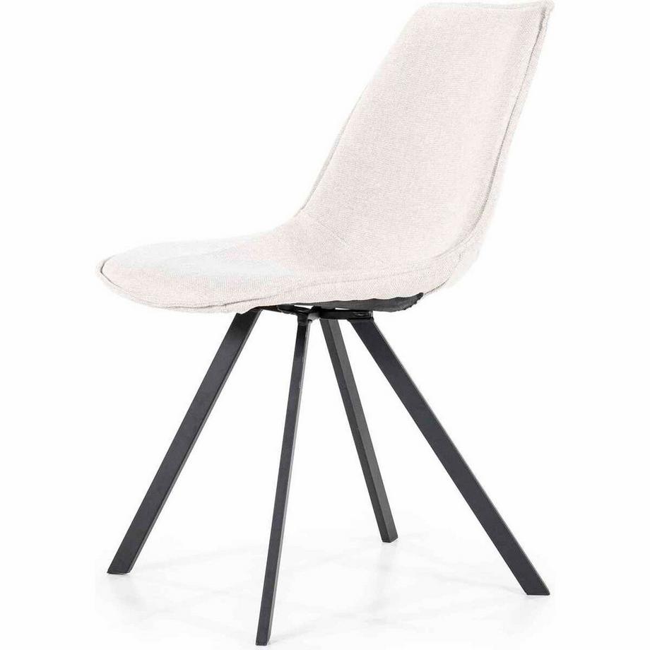 mutoni Chaise de salle à manger Boy beige  