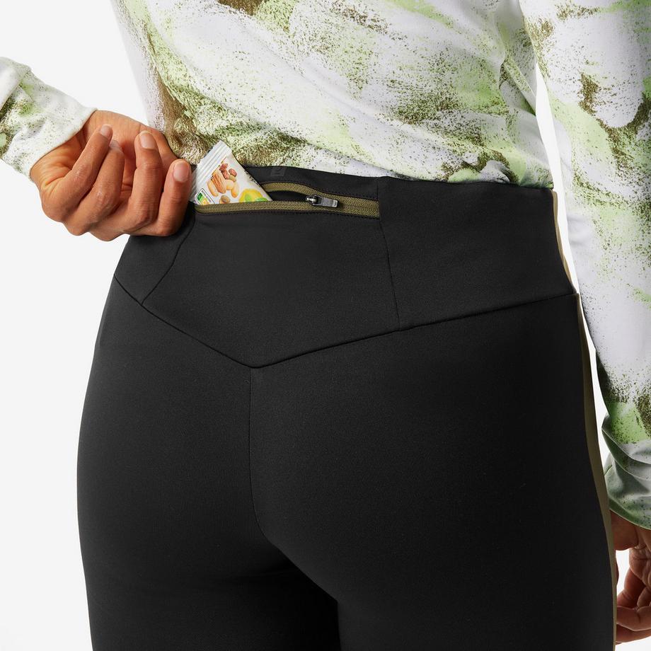 WEDZE Tights donna antivento sci di fondo poliestere  