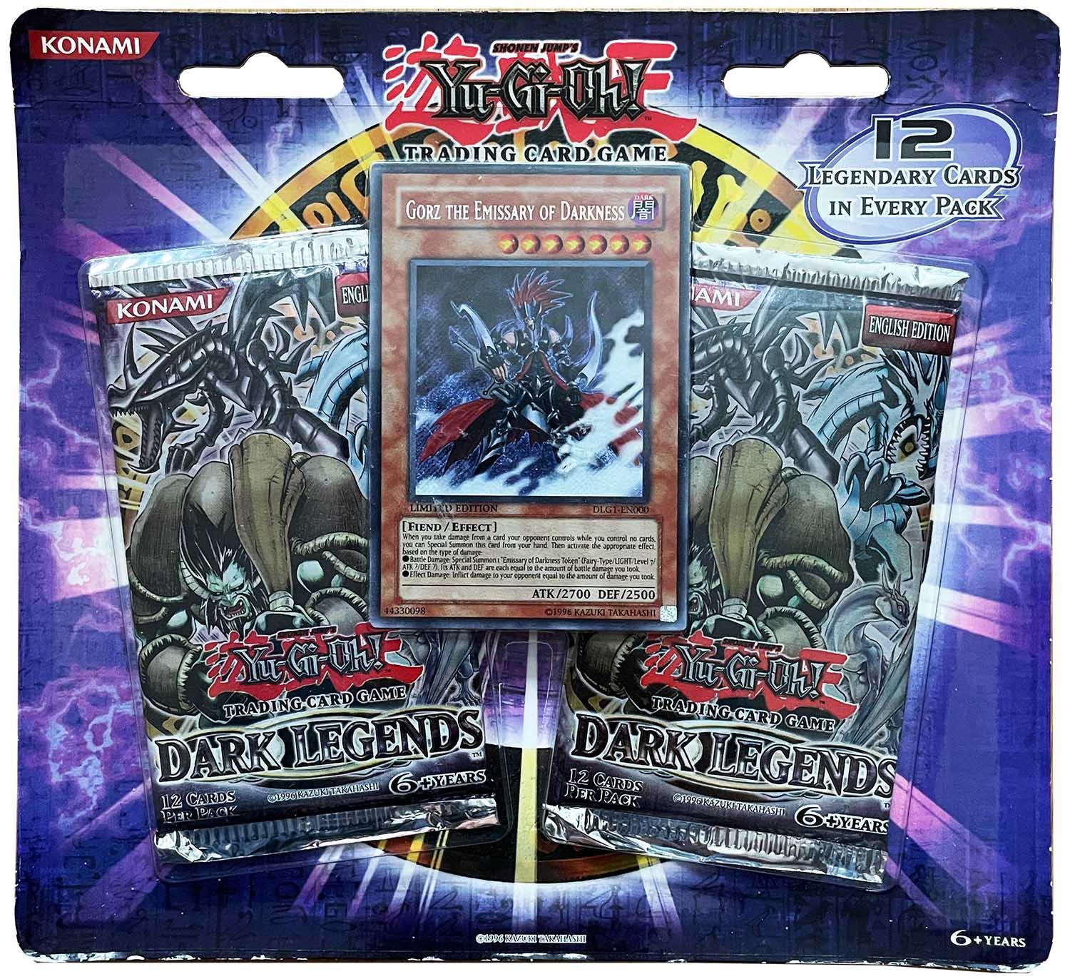 Yu-Gi-Oh!  Dark Legends 2-Pack Blister (Gorz Promokarte) 