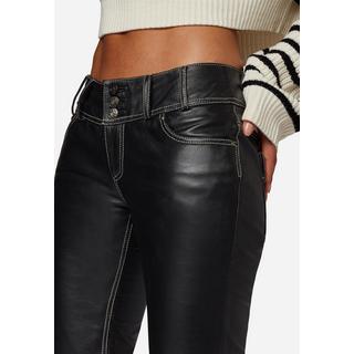 RICANO  Lederhose Skinny Pant, klassische Low-Waist 