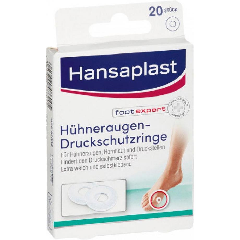 Hansaplast  Cerotti antidecubito - cura dei piedi - 20 pz 