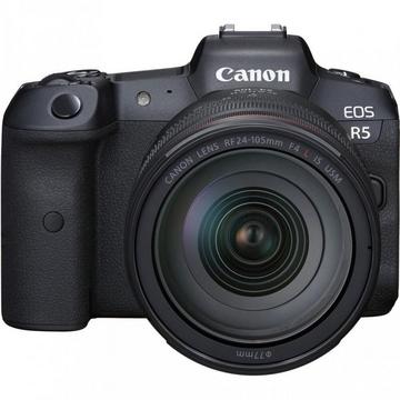 Canon EOS R5 (RF 24-105 f/4L) Kit (mit Adapter)