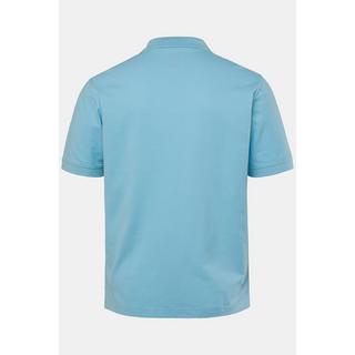 JP1880  Maglia basic in piqué con colletto polo e mezze maniche, fino alla tg. 10XL 