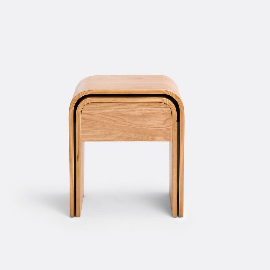 La Redoute Intérieurs Zusammenschiebbare Nachttische Vence  