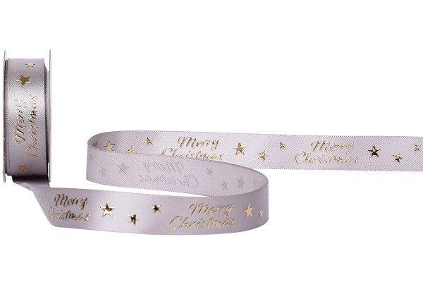 SPYK SPYK Band Merry christmas Stars 1097.1654 16mmx3m Silber-Gold  