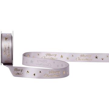 SPYK Band Merry christmas Stars 1097.1654 16mmx3m Silber-Gold