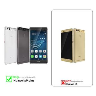 Cadorabo  Housse compatible avec Huawei P9 PLUS - Coque de protection avec fermeture magnétique, fonction de support et compartiment pour carte 