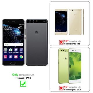 Cadorabo  Housse compatible avec Huawei P10 - Coque de protection avec fermeture magnétique, fonction de support et compartiment pour carte 